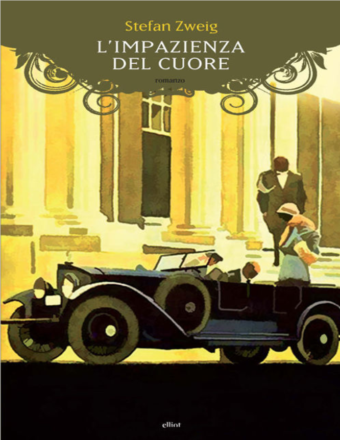 Book cover of L’impazienza del cuore by Stefan Zweig Book cover of L’impazienza del cuore by Stefan Zweig